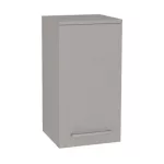 Mereo Bino koupelnová skříňka horní 63 cm, levá, Multidecor, Arktická šedá