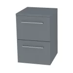 Mereo Bino koupelnová skříňka spodní 50 cm, Multidecor, Monumentální šedá