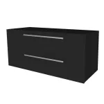 Mereo Bino, koupelnová skříňka 121 cm, Multidecor, Černá Supermat