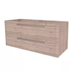 Mereo Bino, koupelnová skříňka 121 cm, Multidecor, Dub Nelson