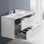 Mereo Bino, koupelnová skříňka 121 cm, Multidecor, Jasan horský