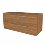 Mereo Bino, koupelnová skříňka 121 cm, Multidecor, Ořech Dijon přírodní