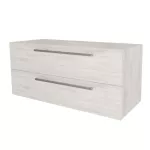 Mereo Bino, koupelnová skříňka 121 cm, Multidecor, White Loft Pine