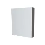 Mereo Koupelnová skříňka zrcadlová 60 cm, galerka, 1x dvířka levá, Multidecor, Lávová šedá