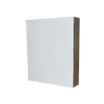 Mereo Koupelnová skříňka zrcadlová 60 cm, galerka, 1x dvířka levá, Multidecor, Beton Chicago tm šedý