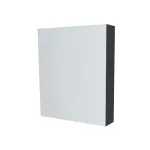 Mereo Koupelnová skříňka zrcadlová 60 cm, galerka, 1x dvířka levá, Multidecor, Šedý antracit