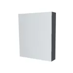 Mereo Koupelnová skříňka zrcadlová 60 cm, galerka, 1x dvířka levá, Multidecor, Šedý diamant