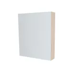 Mereo Koupelnová skříňka zrcadlová 60 cm, galerka, 1x dvířka levá, Multidecor, Javor Hard šampaňský