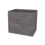 Mereo Ponte, koupelnová skříňka 61 cm, Multidecor, Beton tmavě šedý