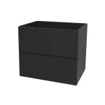 Mereo Ponte, koupelnová skříňka 61 cm, Multidecor, Černá Supermat