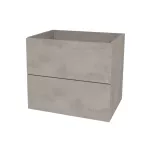 Mereo Ponte, koupelnová skříňka 61 cm, Multidecor, Chromix stříbrný