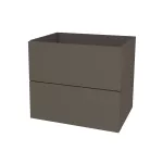 Mereo Ponte, koupelnová skříňka 61 cm, Multidecor, Lávová šedá
