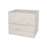 Mereo Ponte, koupelnová skříňka 61 cm, Multidecor, White Loft Pine