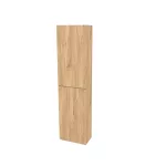 Mereo Aira, koupelnová skříňka 170 cm vysoká, levé otevírání, Multidecor, Jasan horský