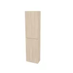 Mereo Aira, koupelnová skříňka 170 cm vysoká, levé otevírání, Multidecor, Javor Hard šampaňský