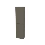 Mereo Aira, koupelnová skříňka 170 cm vysoká, levé otevírání, Multidecor, Lávová šedá