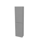 Mereo Aira, koupelnová skříňka 170 cm vysoká, levé otevírání, Multidecor, Šedý Supermat