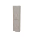 Mereo Aira, koupelnová skříňka 170 cm vysoká, levé otevírání, Multidecor, Chromix stříbrný