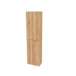 Mereo Aira, koupelnová skříňka 170 cm vysoká, levé otevírání, Multidecor, Ořech Pacifik přírodní