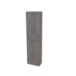 Mereo Aira, koupelnová skříňka 170 cm vysoká, levé otevírání, Multidecor, Beton tmavě šedý