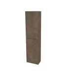 Mereo Aira, koupelnová skříňka 170 cm vysoká, levé otevírání, Multidecor, Beton Chicago tm šedý