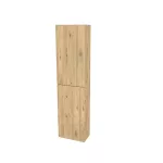 Mereo Aira, koupelnová skříňka 170 cm vysoká, levé otevírání, Multidecor, Dub San remo sand