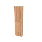 Mereo Aira, koupelnová skříňka 170 cm vysoká, levé otevírání, Multidecor, Dub Riviera mountain