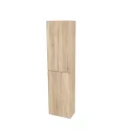 Mereo Aira, koupelnová skříňka 170 cm vysoká, levé otevírání, Multidecor, Dub Bardolino