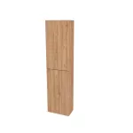 Mereo Aira, koupelnová skříňka 170 cm vysoká, levé otevírání, Multidecor, Light Select Walnut