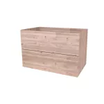Mereo Aira, koupelnová skříňka 81 cm, Multidecor, Dub Nelson