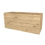 Mereo Aira, koupelnová skříňka 121 cm, Multidecor, Dub San remo sand