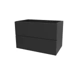 Mereo Aira, koupelnová skříňka 81 cm, Multidecor, Černá Supermat