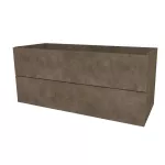 Mereo Aira, koupelnová skříňka 121 cm, Multidecor, Beton Chicago tm šedý