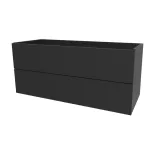 Mereo Aira, koupelnová skříňka 121 cm, Multidecor, Černá Supermat