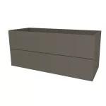 Mereo Aira, koupelnová skříňka 121 cm, Multidecor, Lávová šedá
