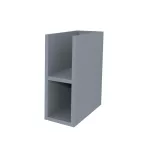 Mereo Aira, koupelnová skříňka 20 cm, spodní, Multidecor, Monumentální šedá