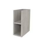 Mereo Aira, koupelnová skříňka 20 cm, spodní, Multidecor, Chromix stříbrný