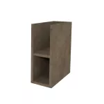 Mereo Aira, koupelnová skříňka 20 cm, spodní, Multidecor, Beton Chicago tm šedý