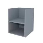 Mereo Aira, koupelnová skříňka 40 cm, spodní, Multidecor, Monumentální šedá