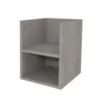 Mereo Aira, koupelnová skříňka 40 cm, spodní, Multidecor, Chromix stříbrný