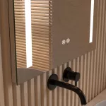 Mereo Zrcadlo 60x80 cm s LED osvětlením a odmlžováním