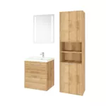 Mereo Zrcadlo 60x80 cm s LED osvětlením a odmlžováním