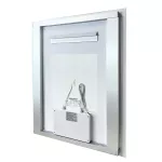 Mereo Zrcadlo 60x80 cm s LED osvětlením a odmlžováním