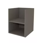 Mereo Aira, koupelnová skříňka 40 cm, spodní, Multidecor, Lávová šedá