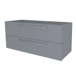Mereo Bino, koupelnová skříňka 121 cm, Multidecor, Monumentální šedá