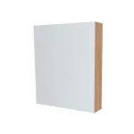 Mereo Koupelnová skříňka zrcadlová 60 cm, galerka, 1x dvířka levá, Multidecor, Light Select Walnut