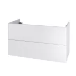Mereo Siena, koupelnová skříňka 100 cm, bílá lesk