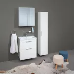 Mereo Vigo, koupelnová skříňka s keramickým umyvadlem 61 cm, bílá