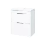Mereo Vigo, koupelnová skříňka s keramickým umyvadlem 61 cm, bílá