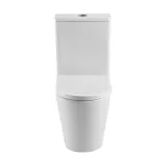 Mereo WC kombi, vario odpad, kapotované, Smart Flush RIMLESS, keramické, vč. sedátka